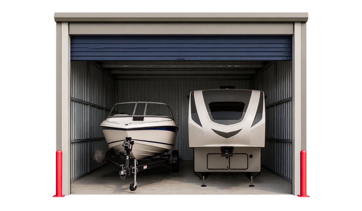 Enclosed RV and boat storage in Little Rock, AR