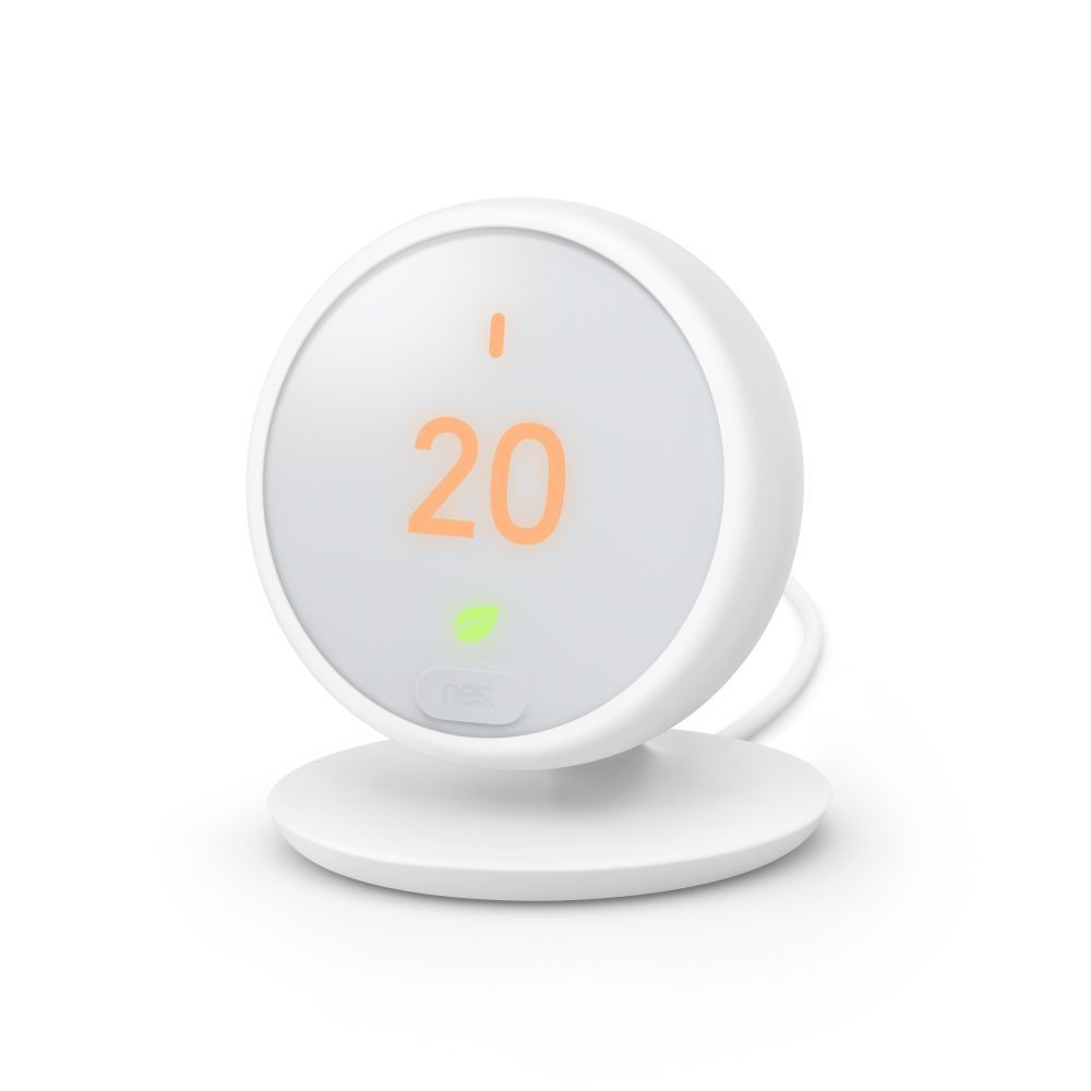 A white thermostat with the number 20 on it
