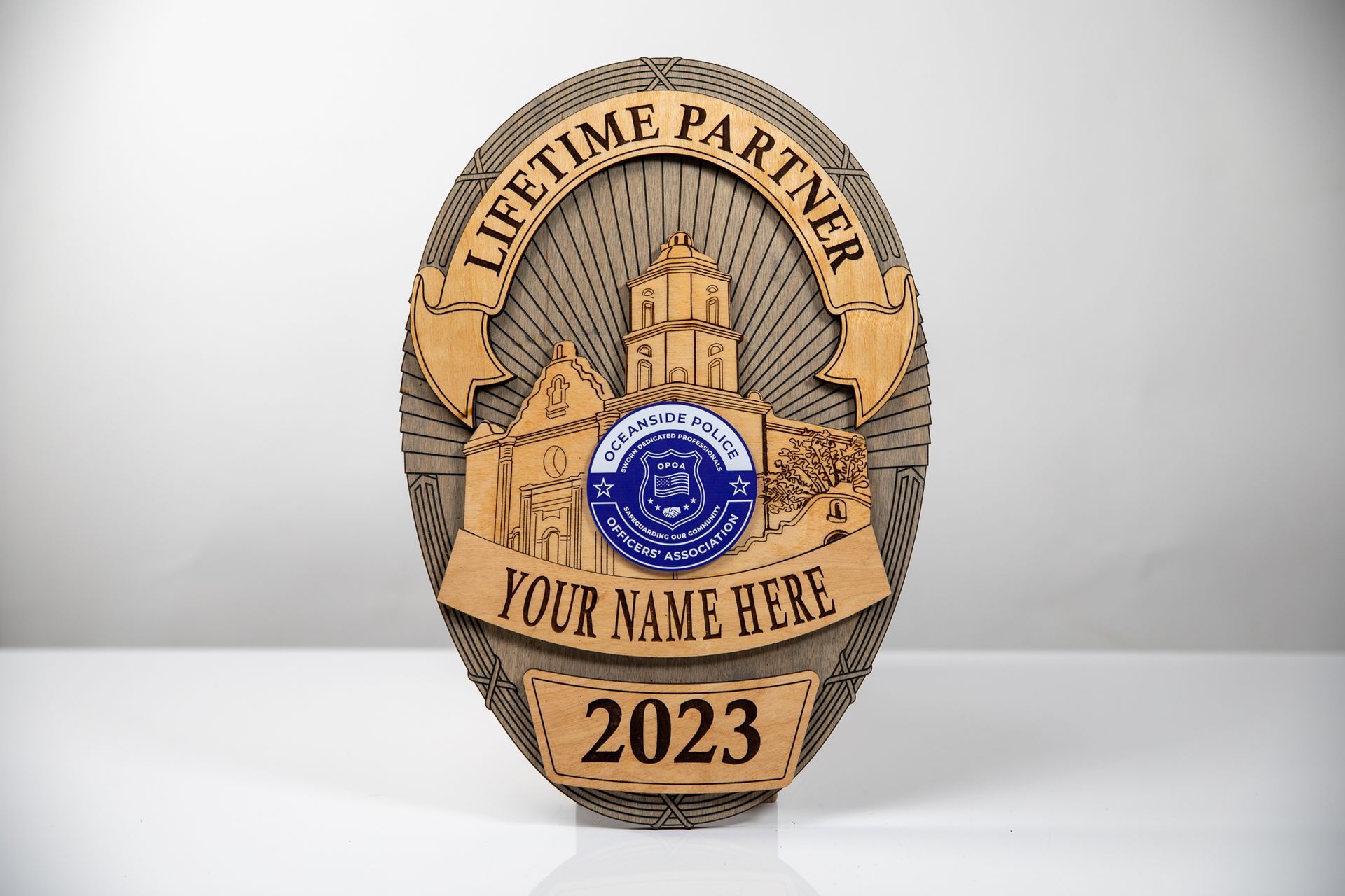 Wooden Badge