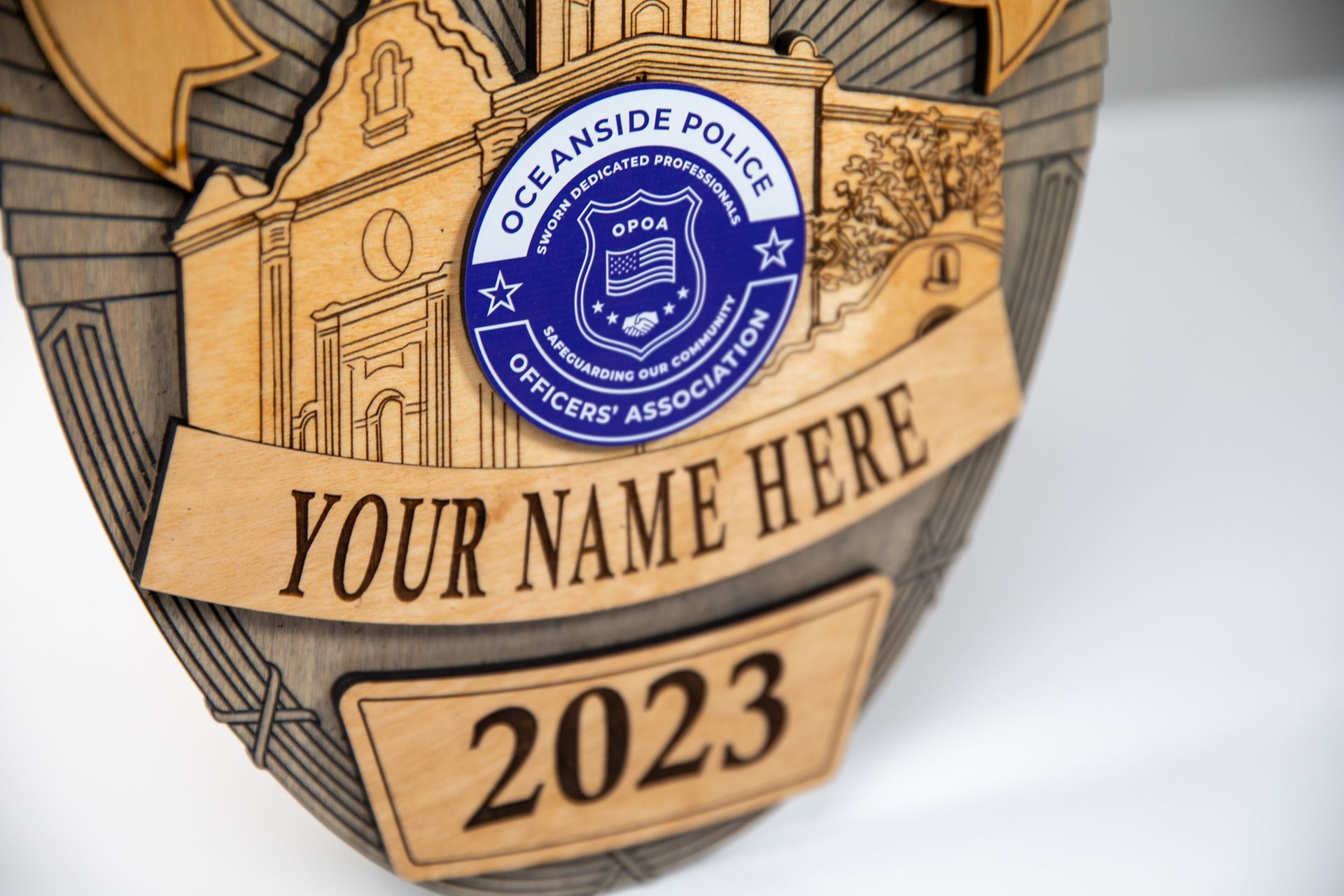 Wooden Badge