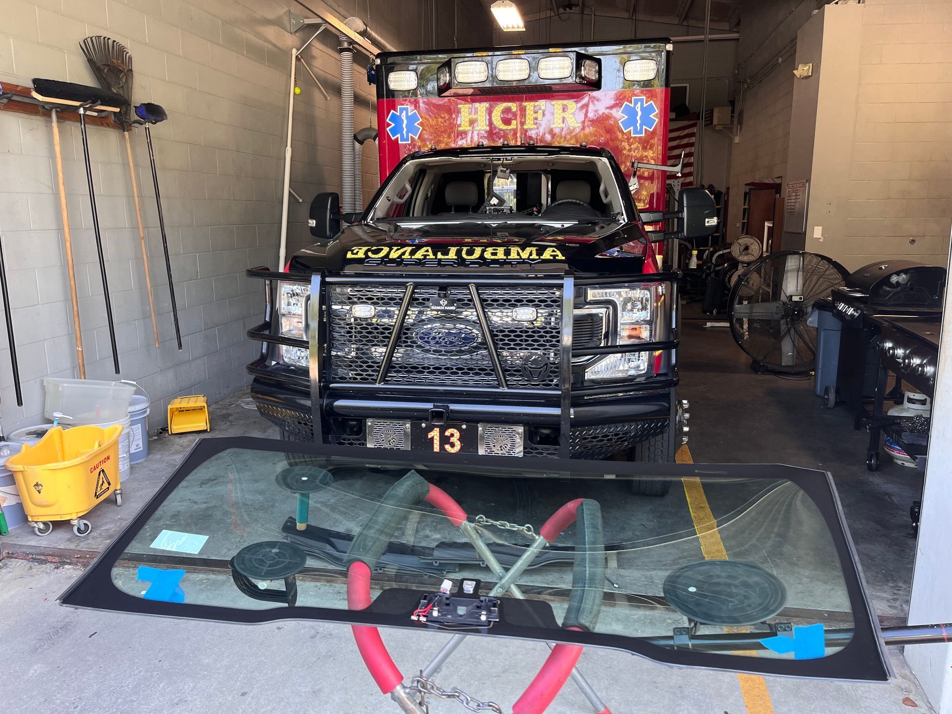 Fleet vehicle auto glass repair in Myrtle Beach, SC