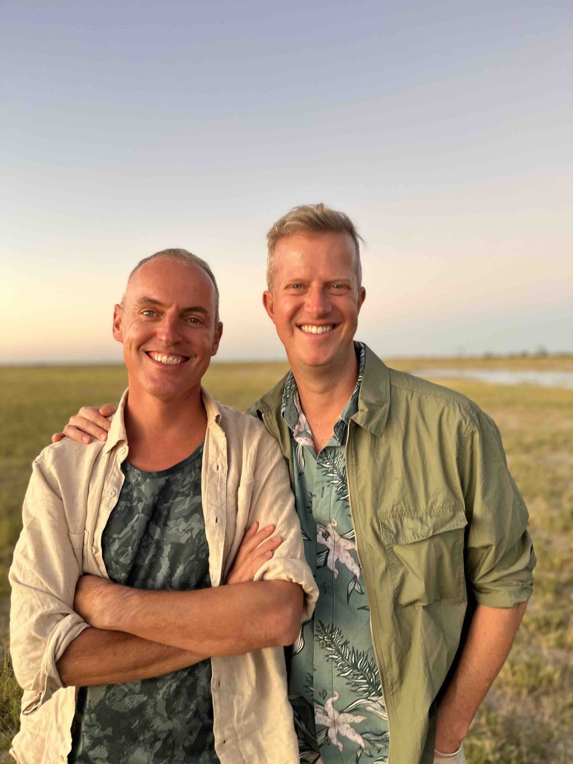 François & JD Directeurs du Travel Cafe Cape Town
