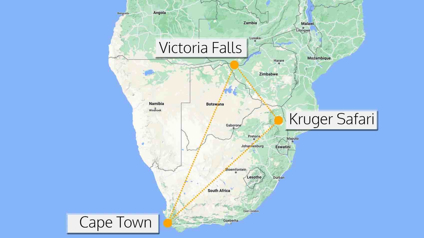 Golden Triangle Top itinerary