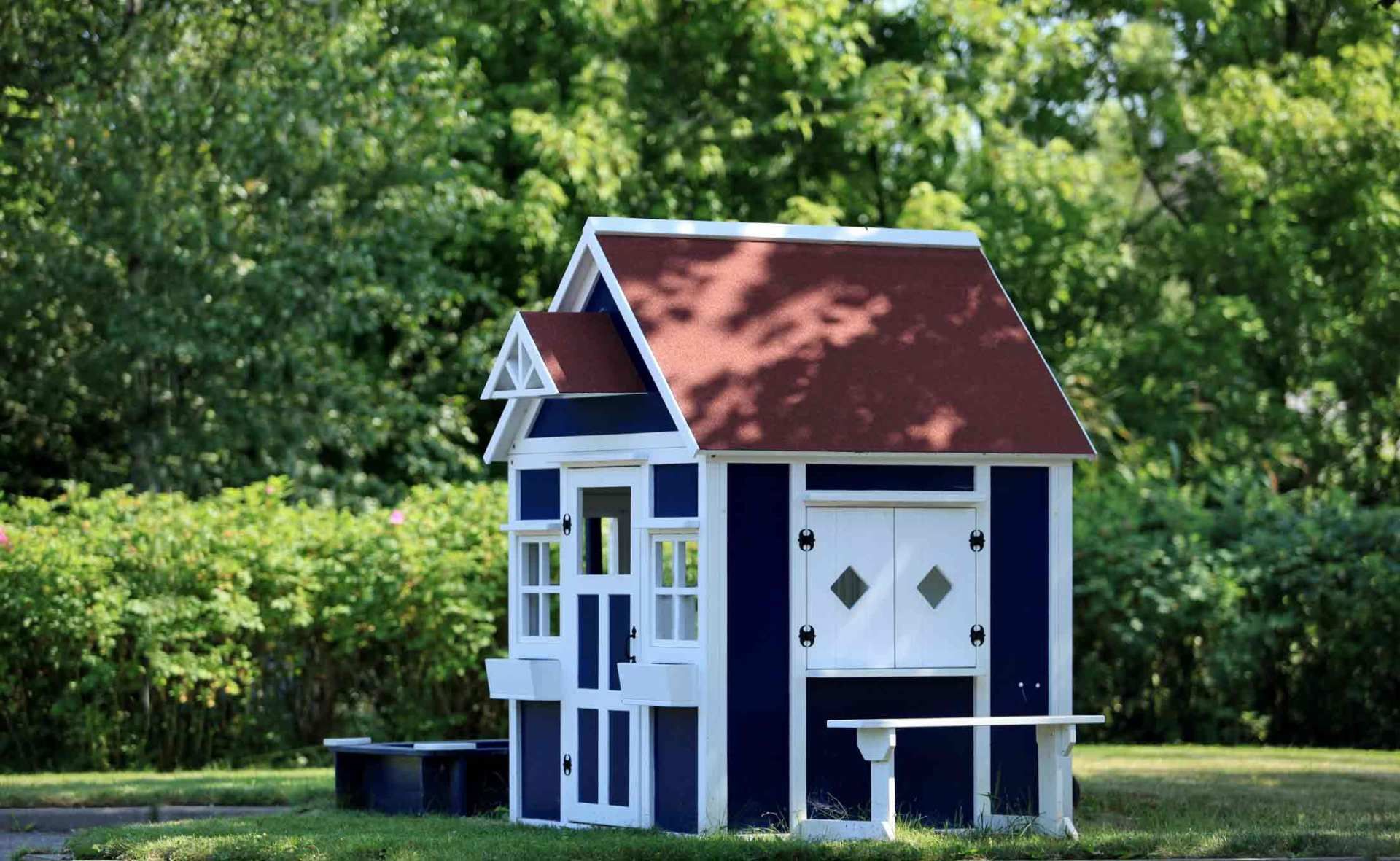 Playhouse in the garden — Cerritos, CA — Southern California Security Centers Inc