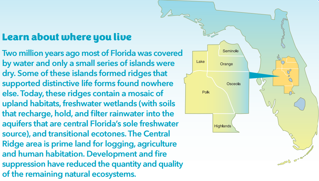 Santral Ridge Educational Resources | Florida Native Plant Society
