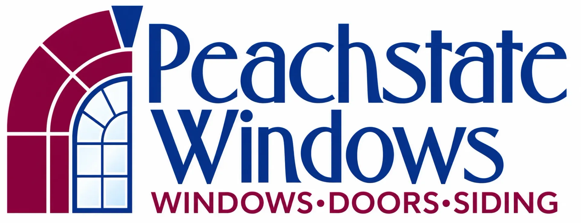 Peachstate Windows, Inc. Logo