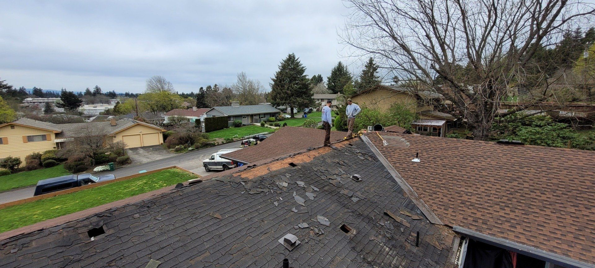 Roof Top View— Vancouver, WA — Mountainside Roofing LLC