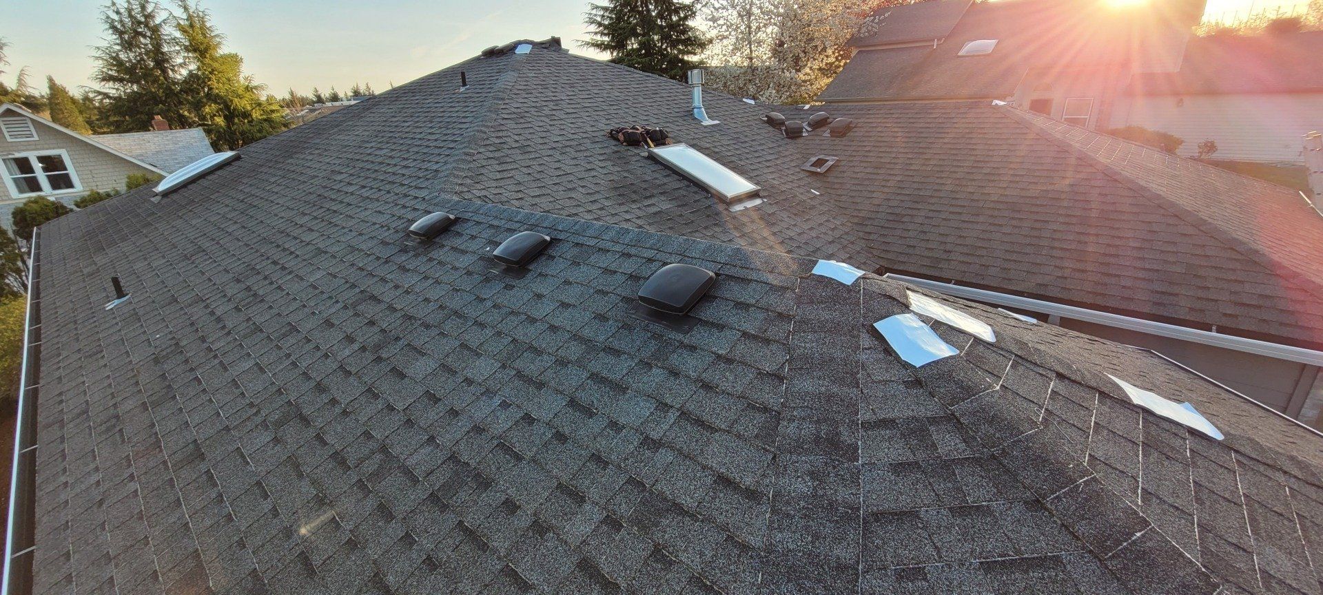 Clean Roof Top View — Vancouver, WA — Mountainside Roofing LLC