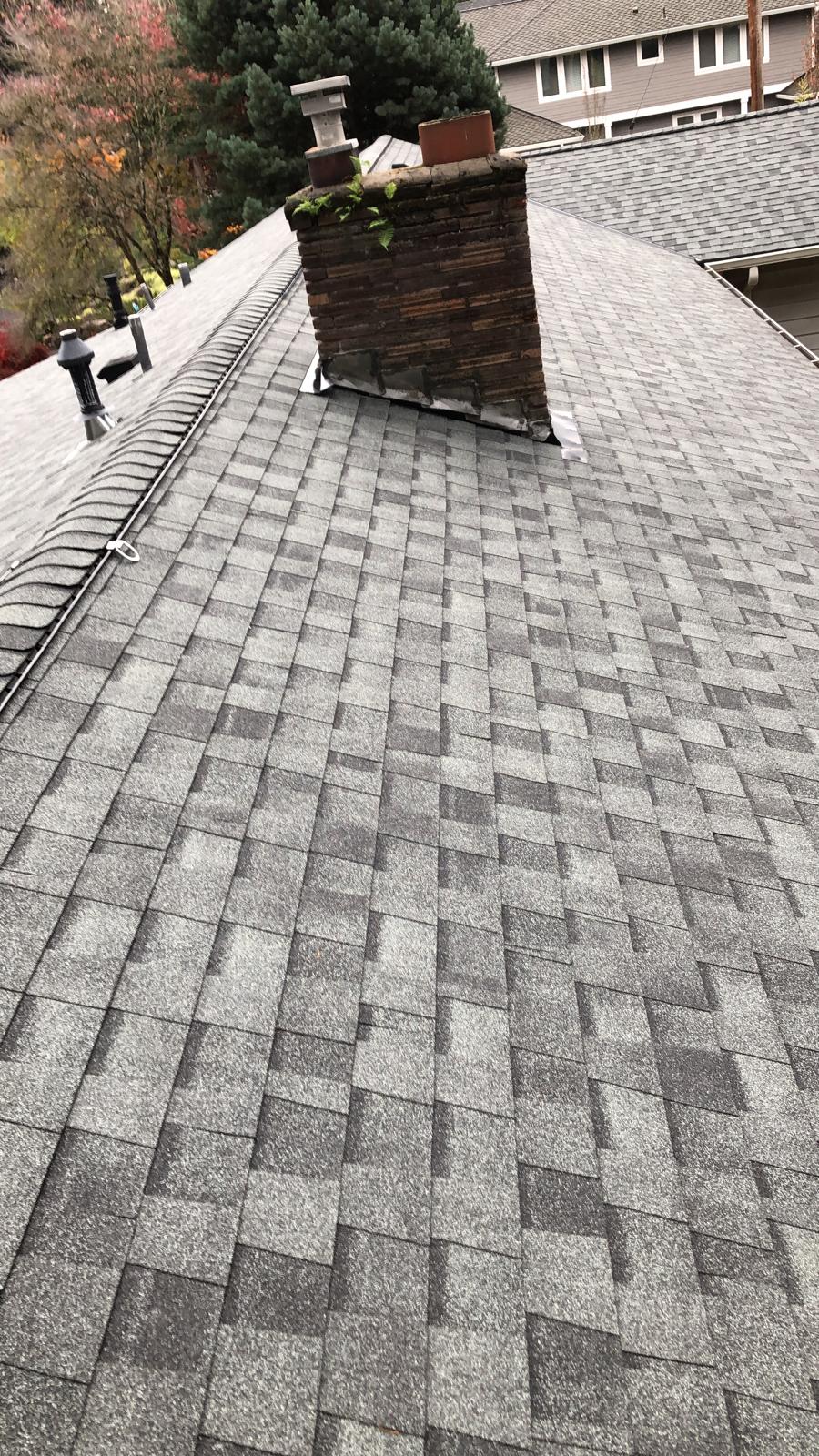Newly Installed Roof in a Residential House — Vancouver, WA — Mountainside Roofing LLC