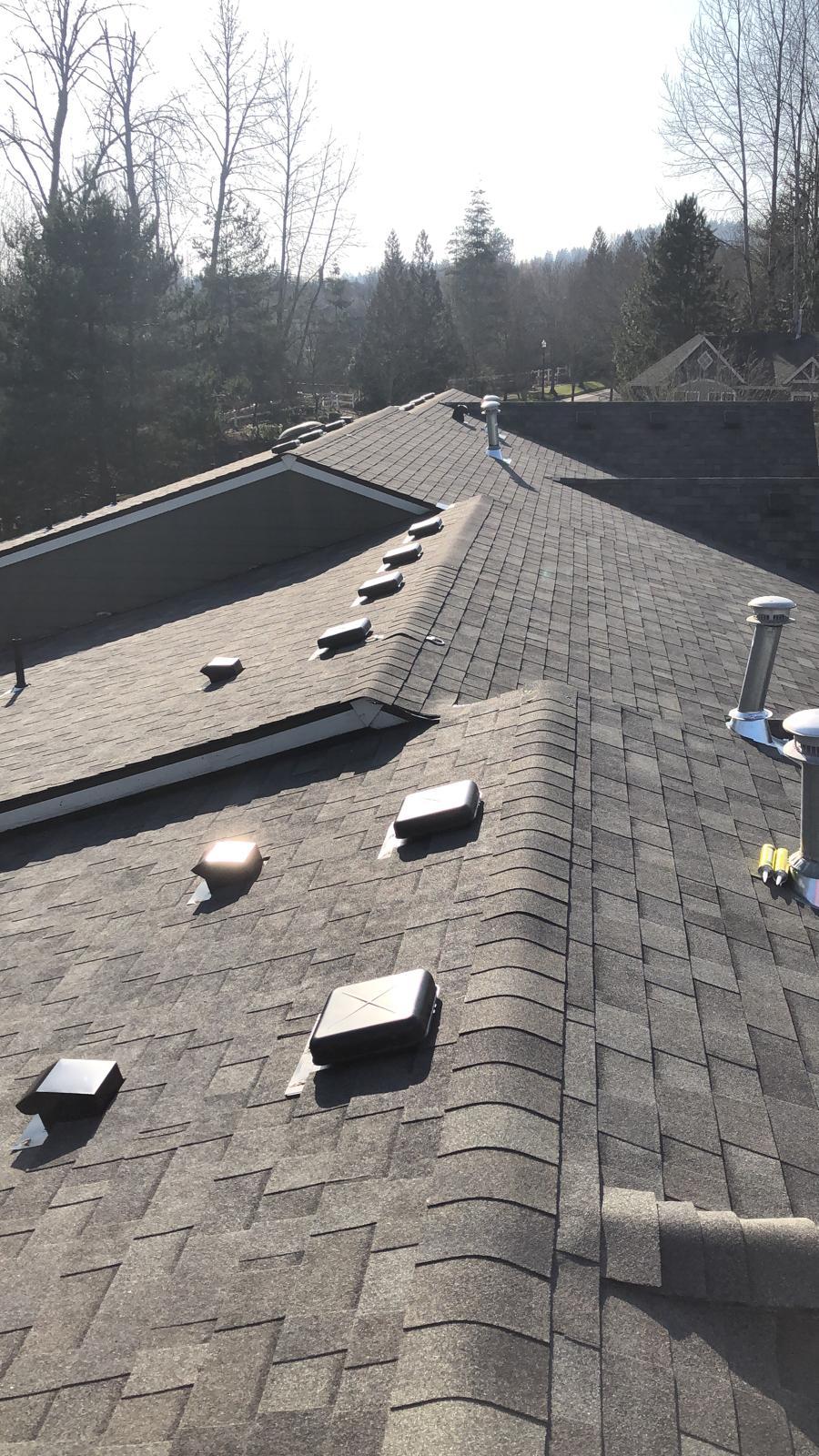 Top View of House Roof — Vancouver, WA — Mountainside Roofing LLC