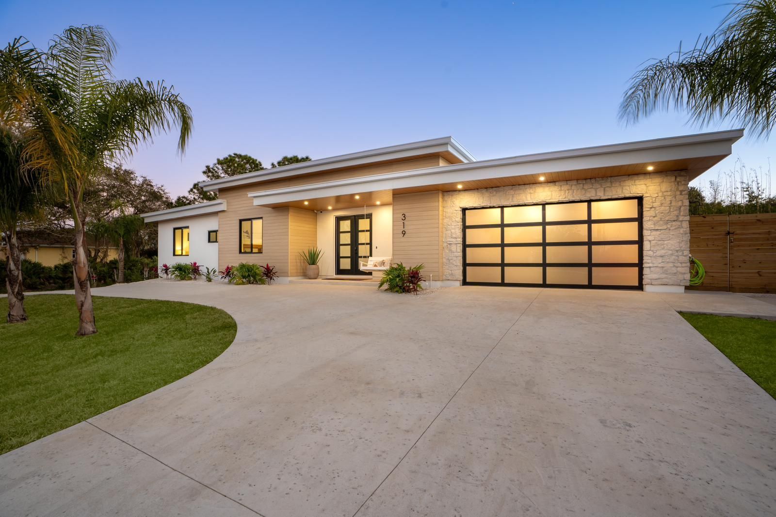 Clopay Glass Garage Door in St Augustine FL