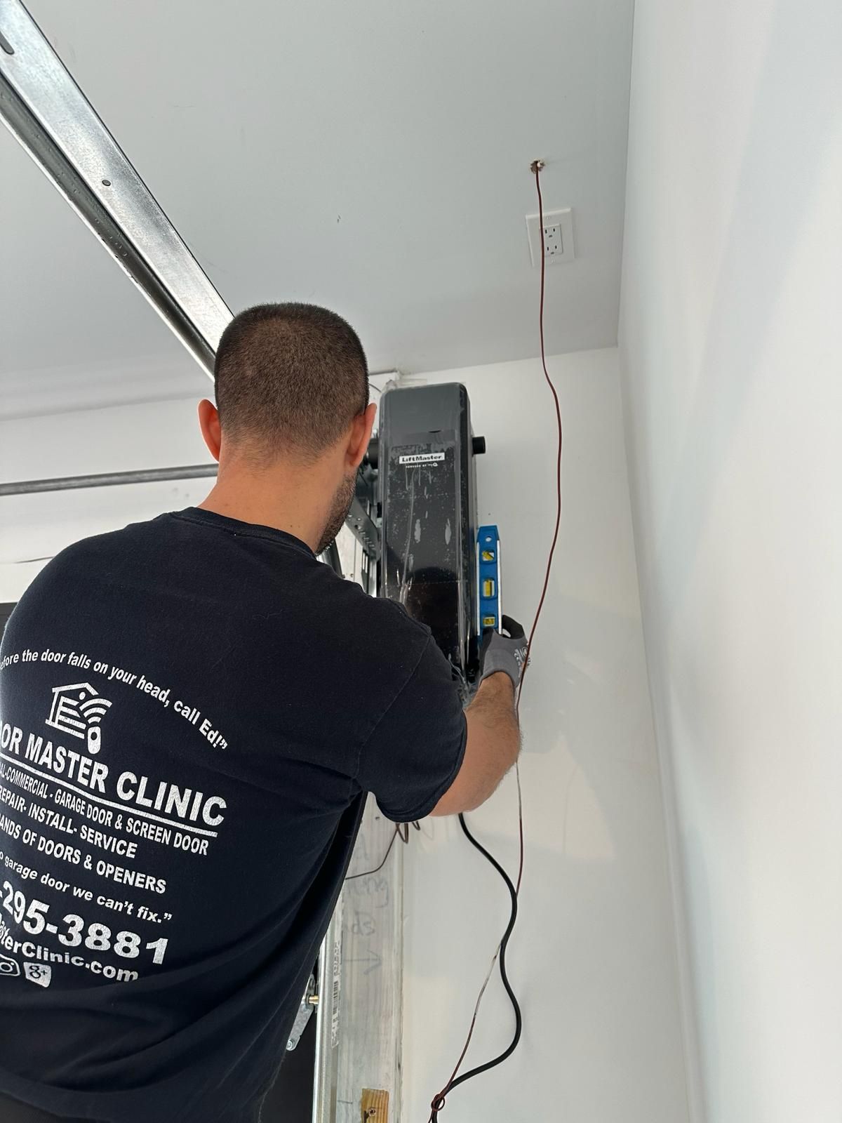 Installing Liftmaster Garage Door Opener in Tampa FL