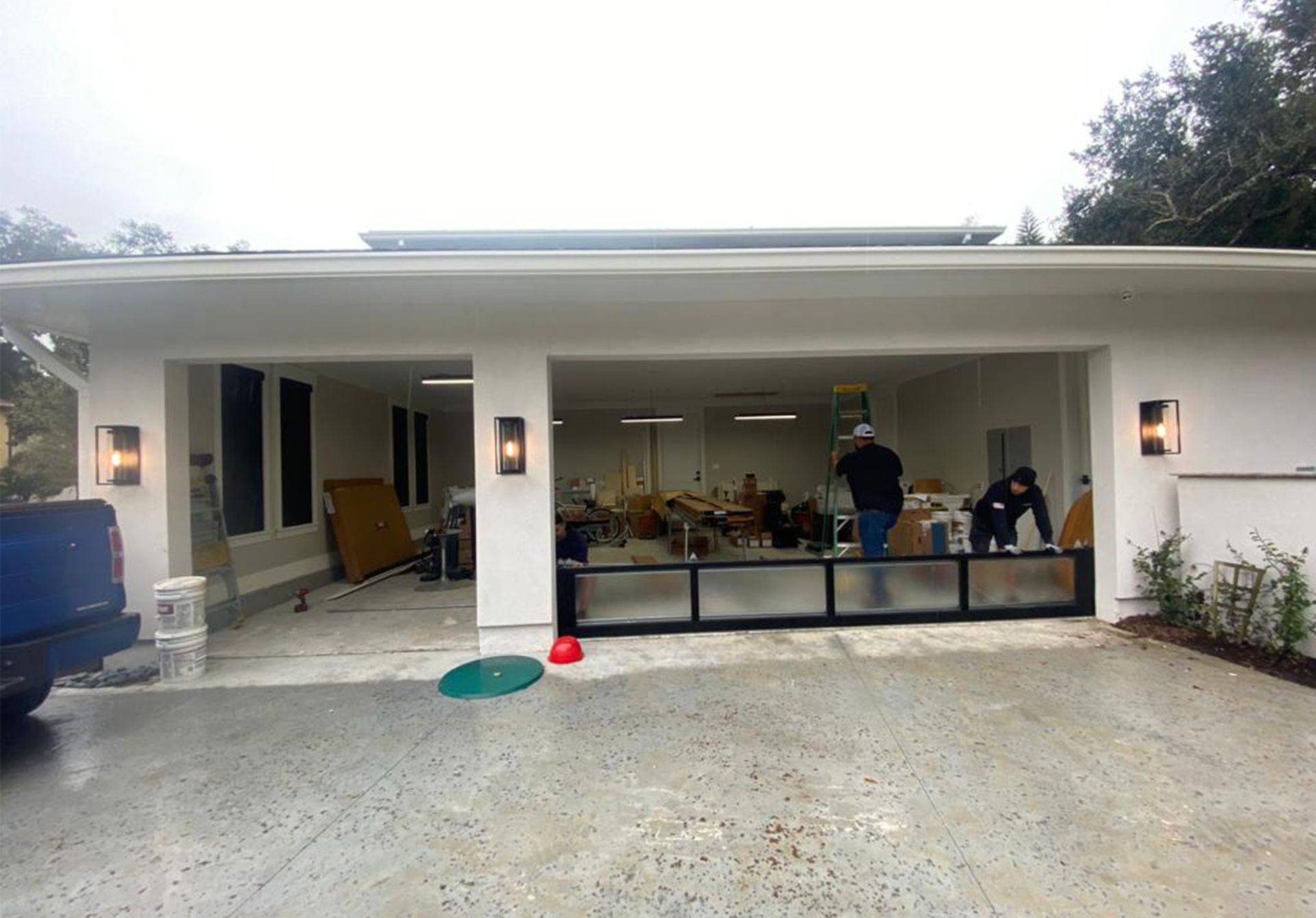 Garage door repair and replacement options