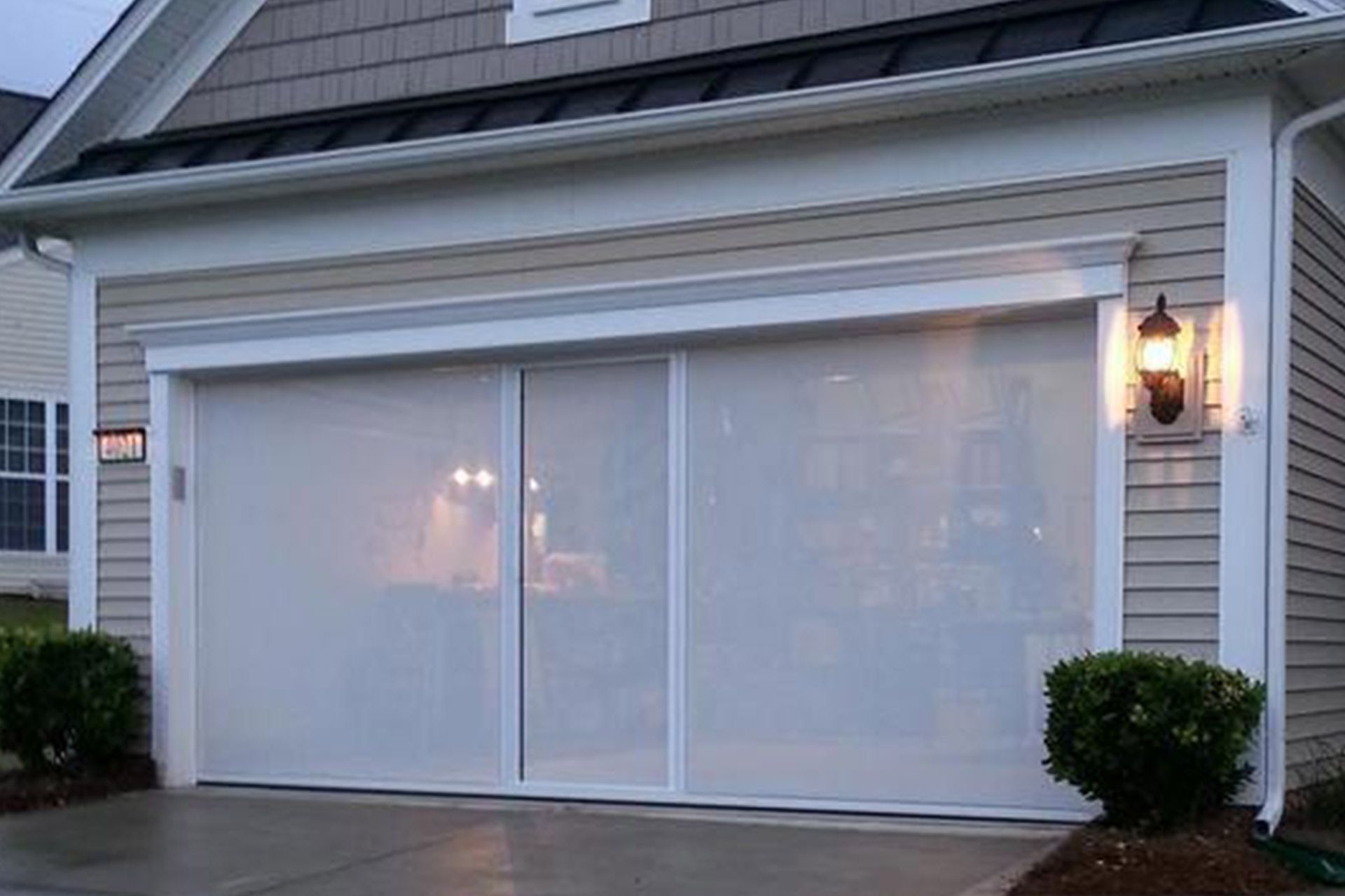Lifestyle Garage Door Screen in St Augustine FL