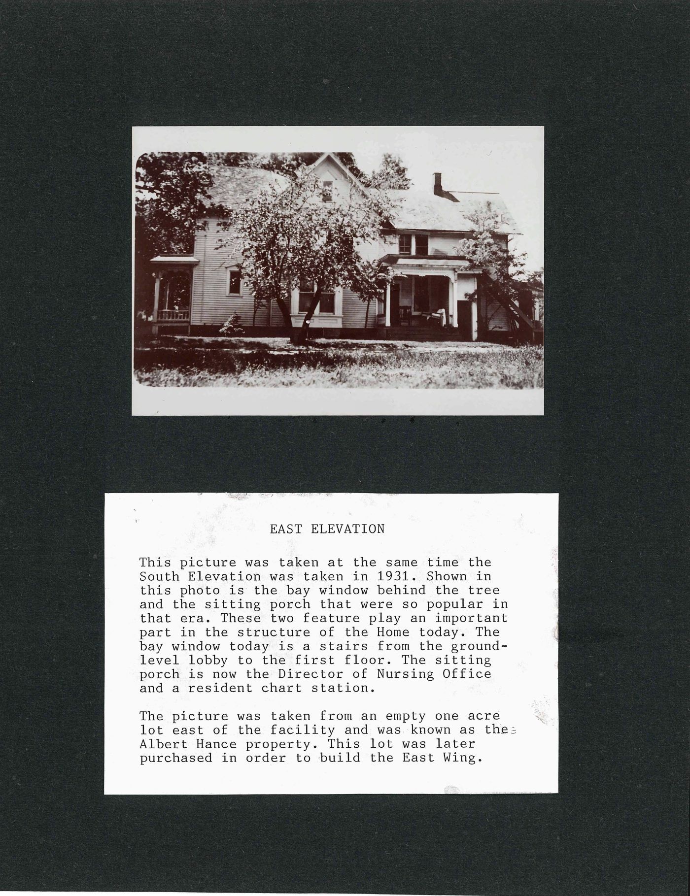 Chronological History of the Florence Nursing Home, page 3 of 17