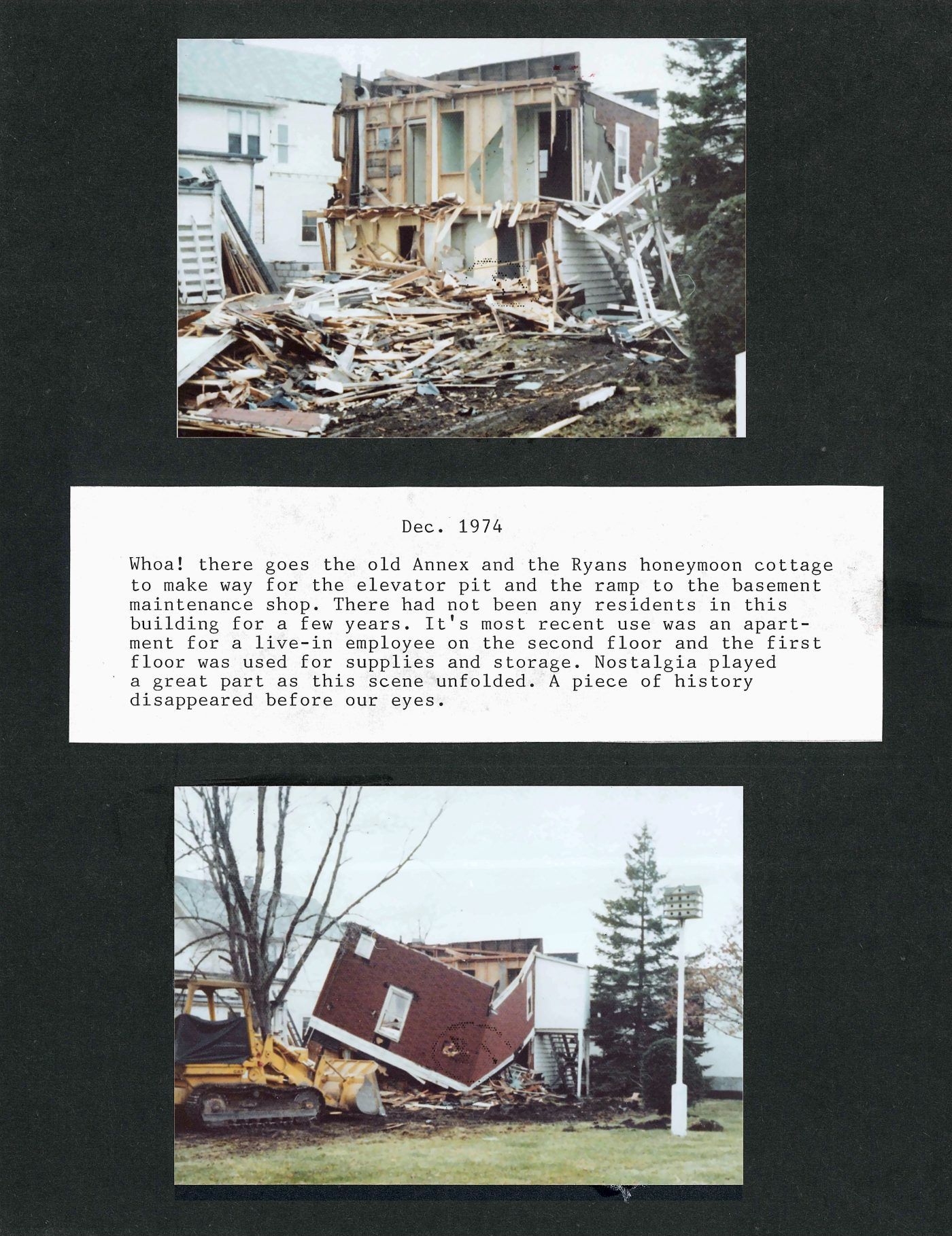 Chronological History of the Florence Nursing Home, page 12 of 17
