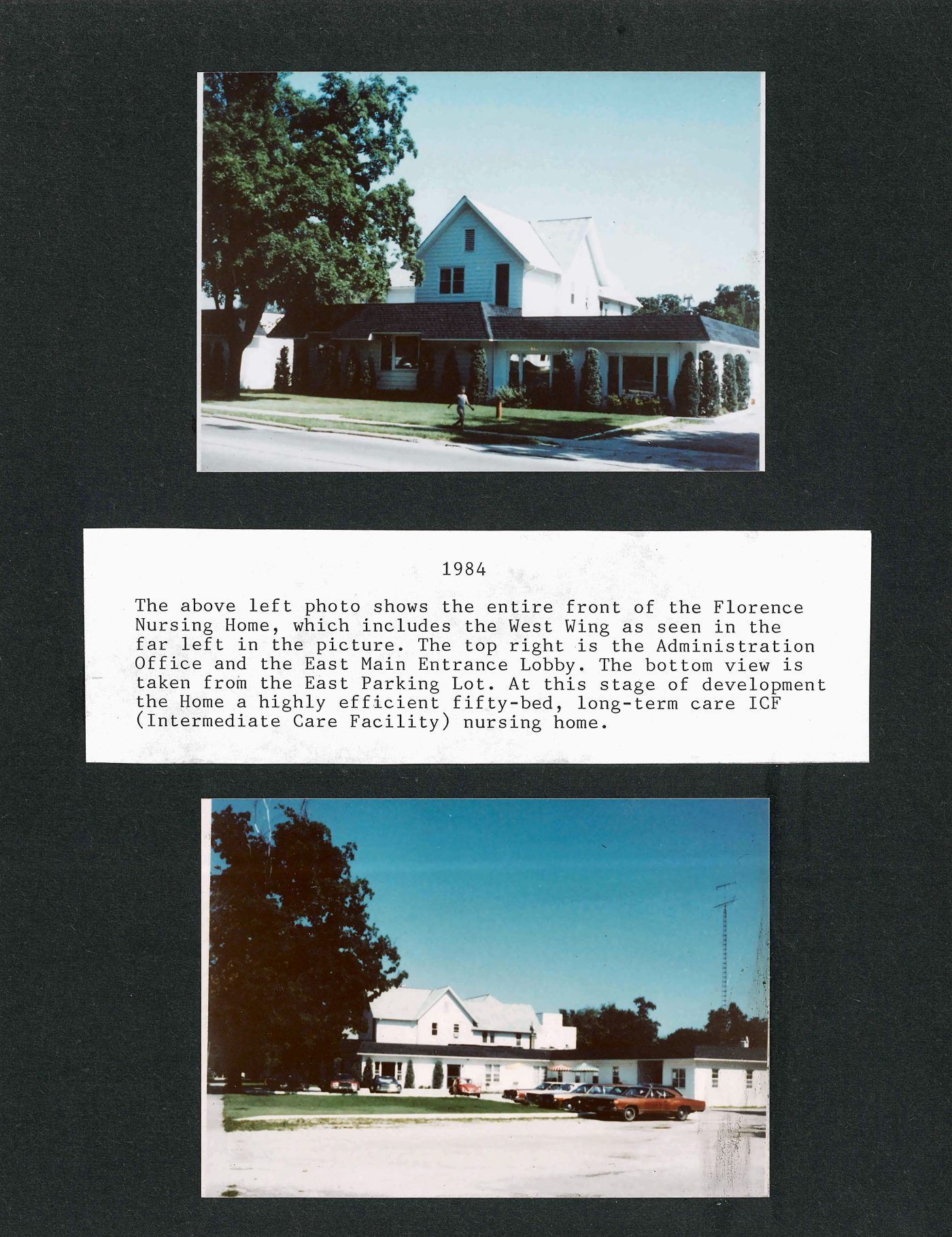 Chronological History of the Florence Nursing Home, page 15 of 17