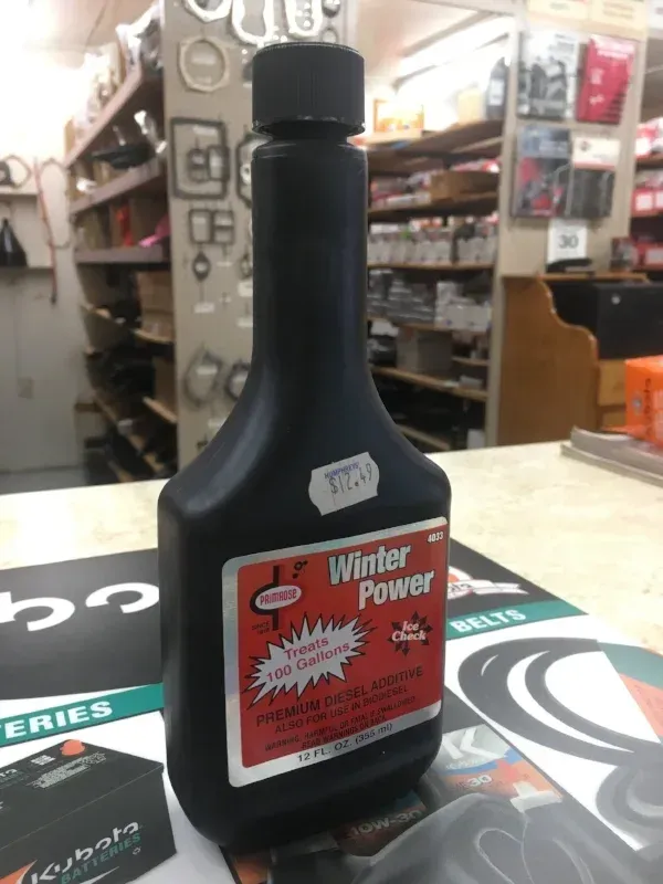 Black bottle of