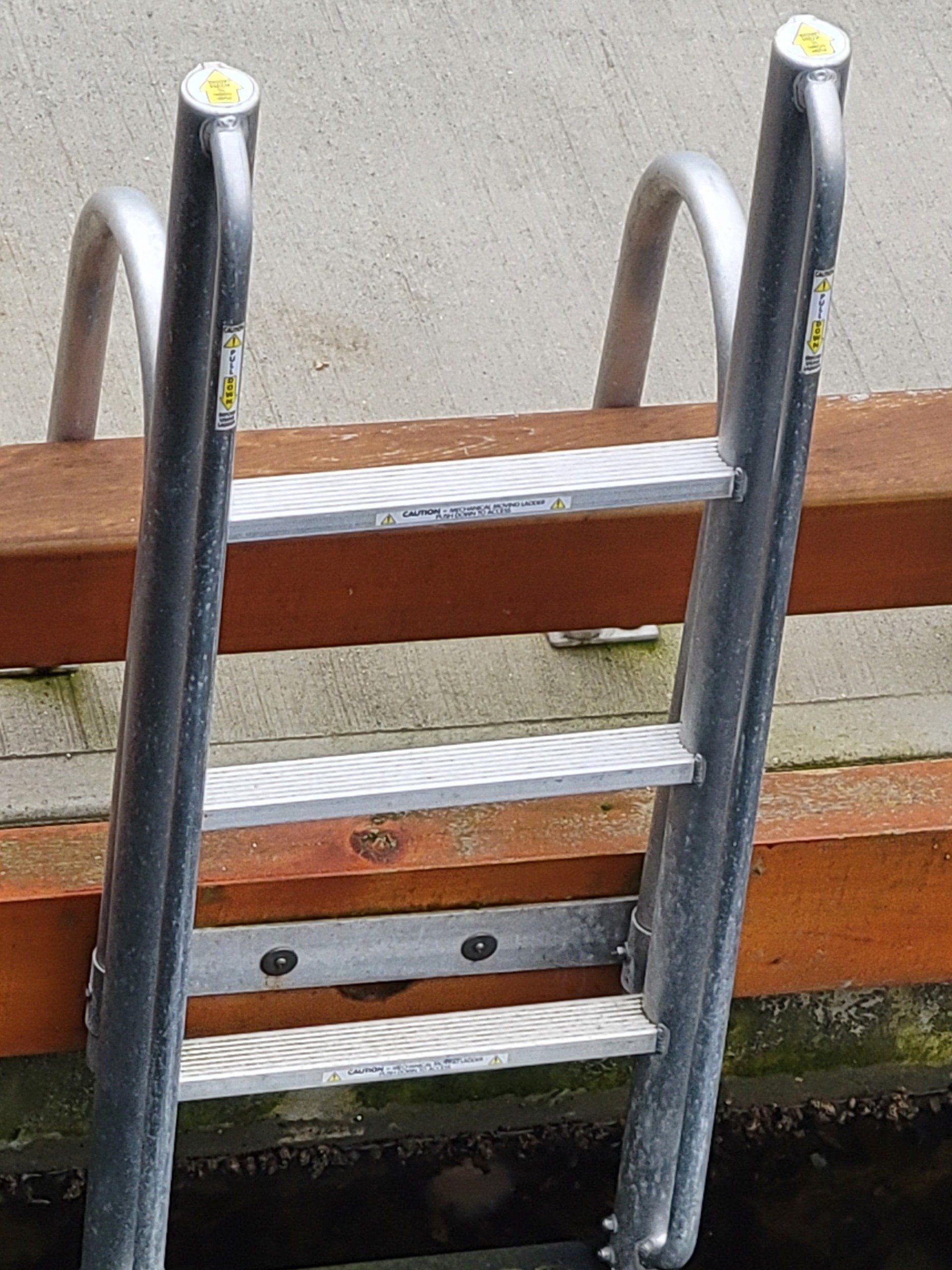 newly installed boat stairs in the house
