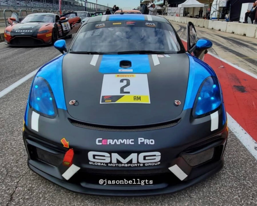 A race car with the number 2 on it