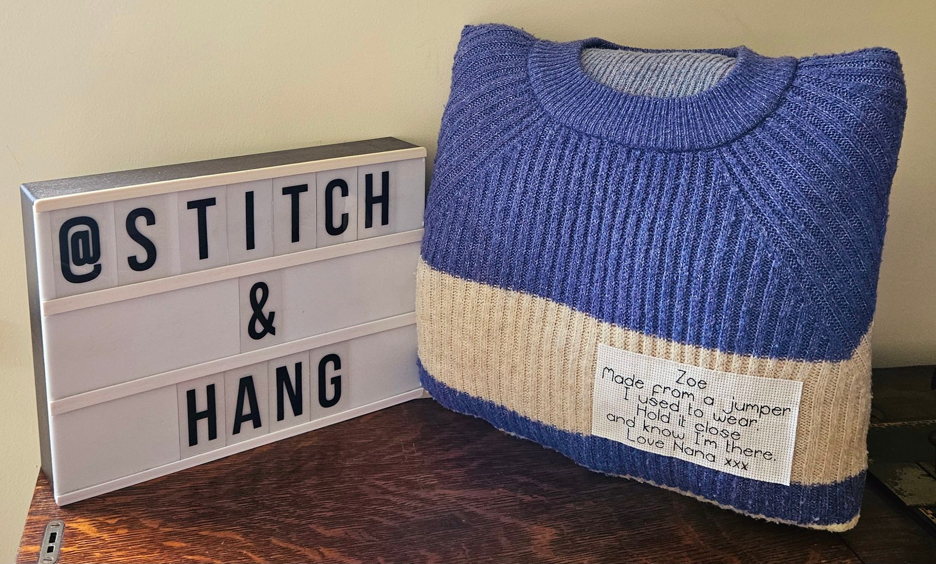 jumper pillow