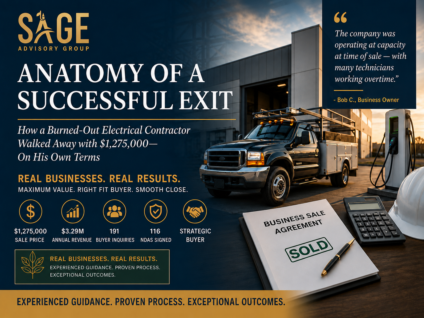 sell my business
business broker California
industrial business broker
business exit planning
electrical contractor business for sale
business valuation
sell an electrical contracting business