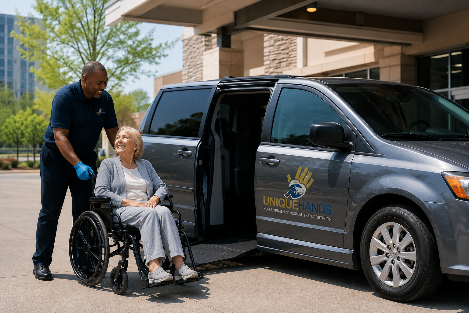 Private-pay non-emergency medical transportation serving patients throughout Northern Virginia
