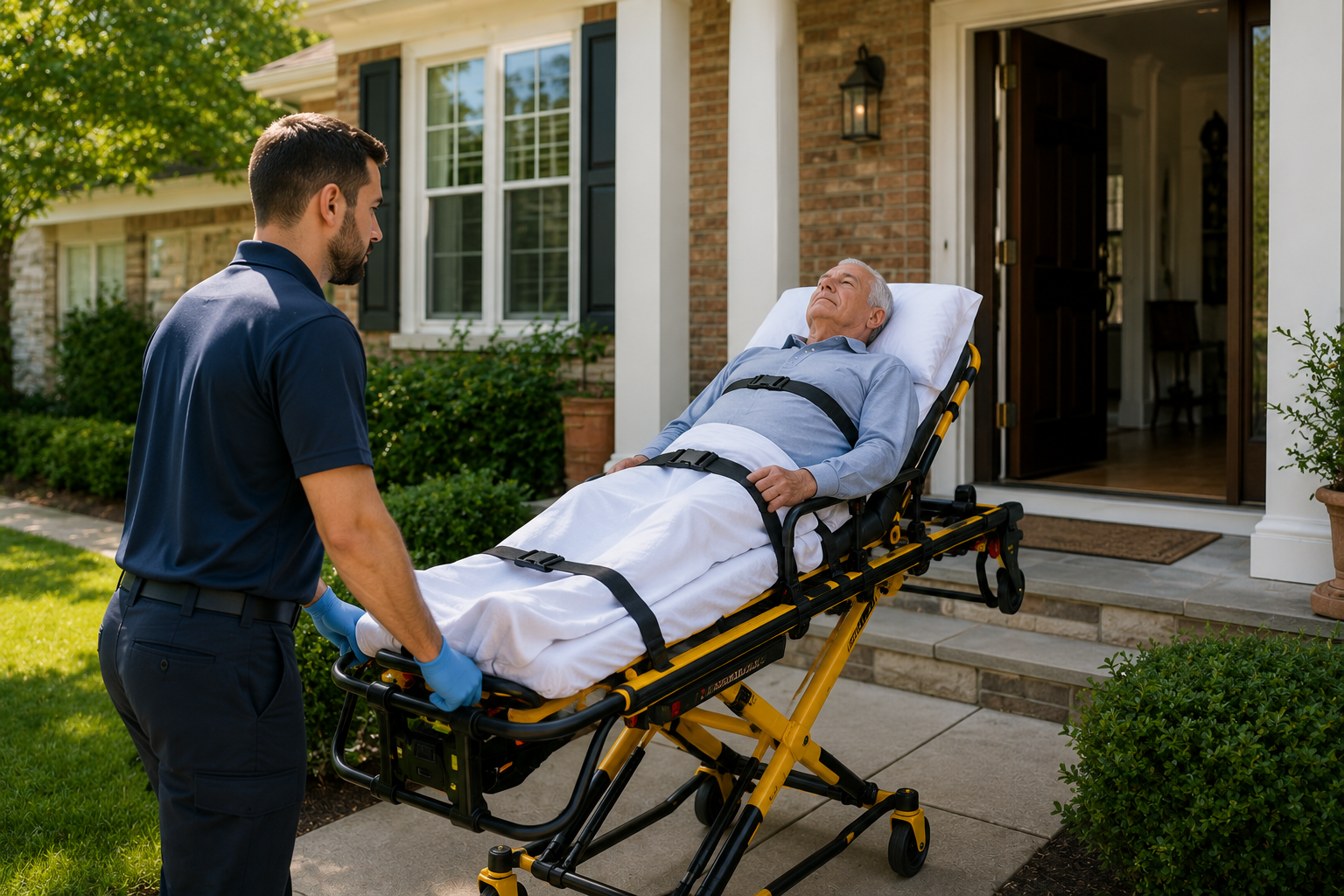 Stretcher transportation services in Vienna Virginia