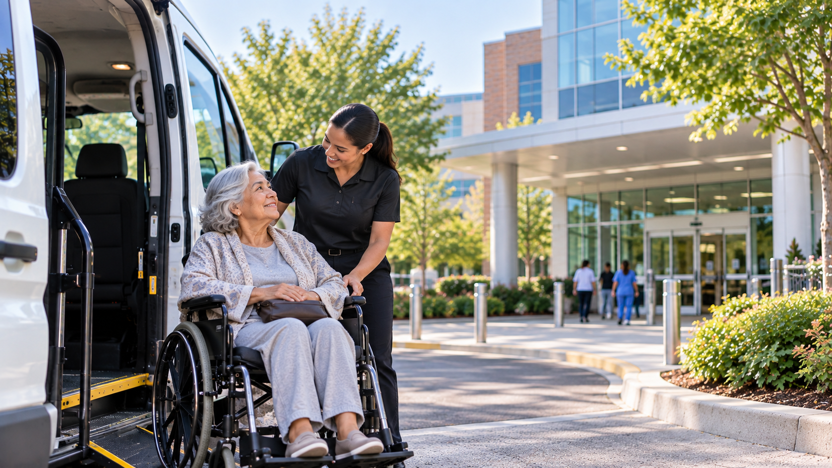 Non-emergency medical transportation in Fairfax County for seniors, wheelchair users and stretcher