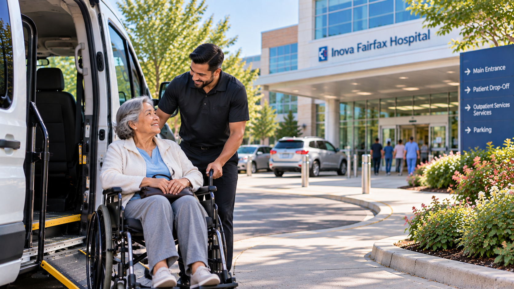 Choosing a non-emergency medical transportation provider for patients and families in Fairfax Virgin