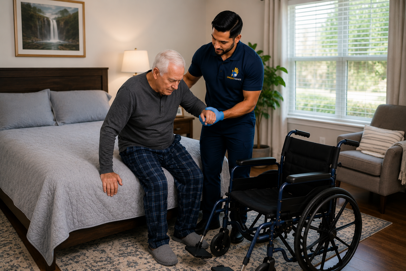 UniqueHands non-emergency medical transportation vehicle for scheduled patient trips