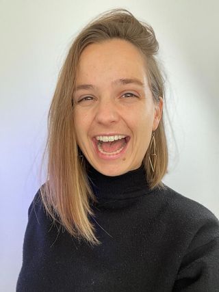 foto van live tekenaar elleke