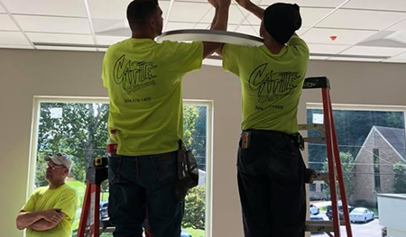 Electrical Services On Ceiling