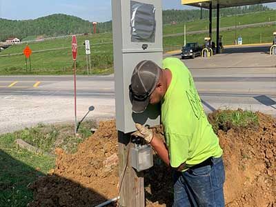 Electrical Post Repair