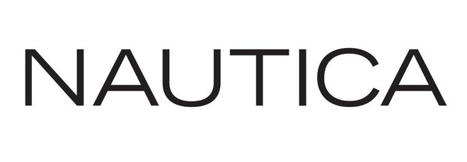 Nautica logo in black text on a white background.
