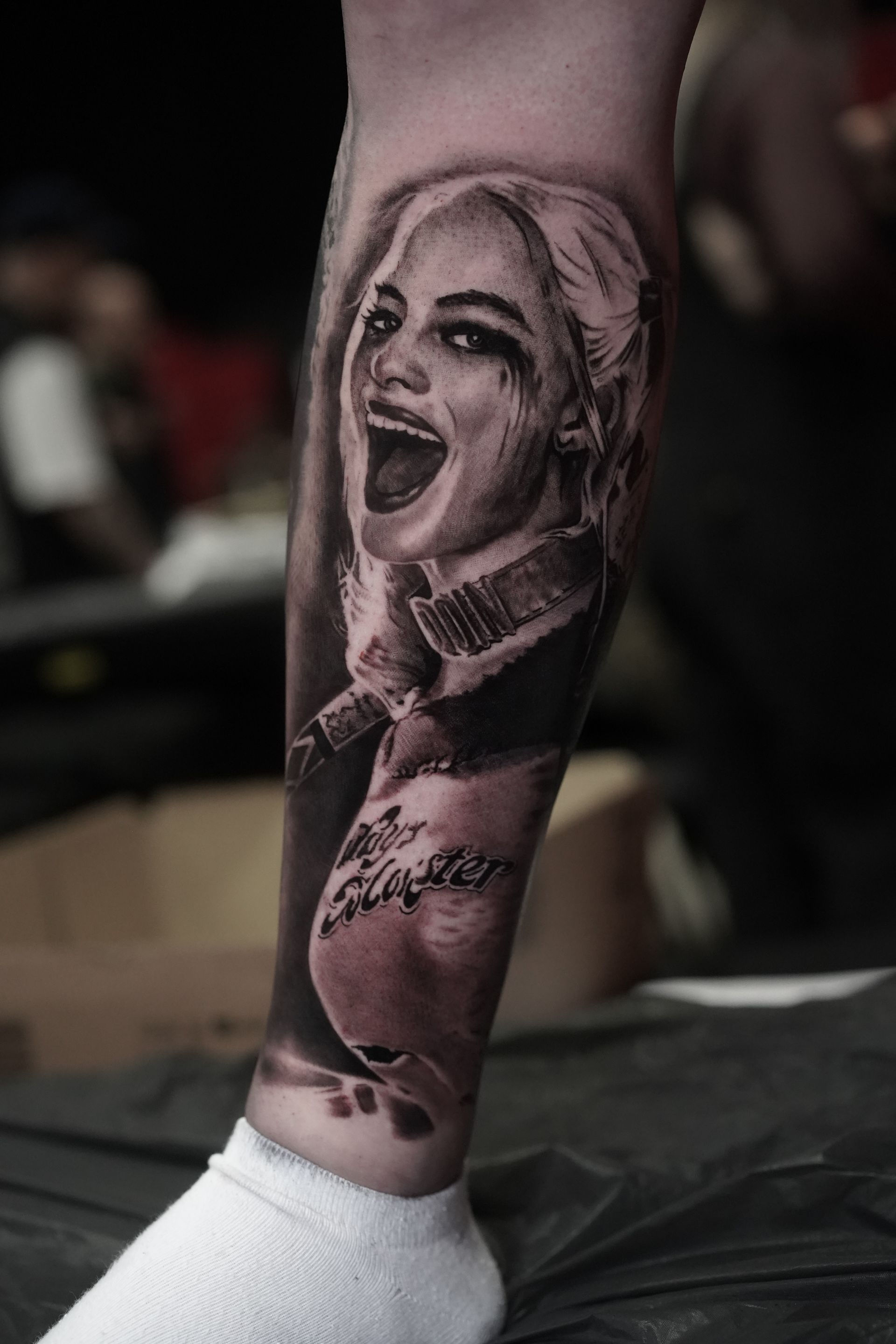 realistic black and grey tattoo northwood near me