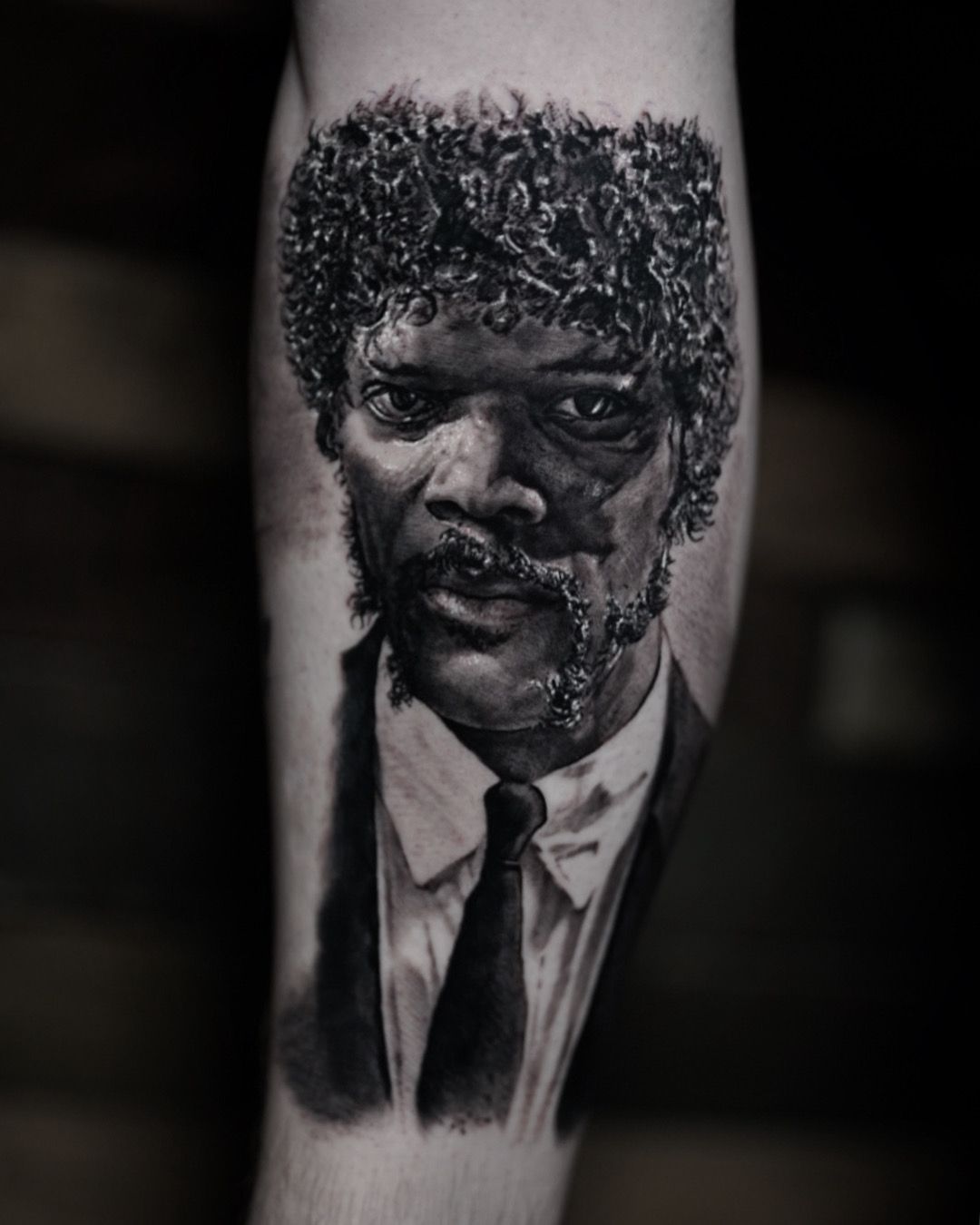 custom black and grey realism tattoo northwood