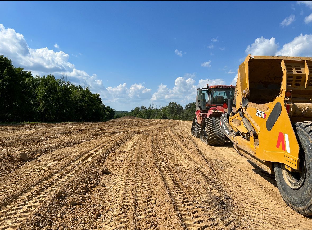 Site Being Prepared For A Project — Milton, KY — B&N Land Management LLC Site Being Prepared For A Project — Milton, KY — B&N Land Management LLC