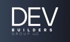 Black and white logo for Dev Builders Group LLC.