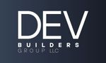Black and white logo for Dev Builders Group LLC.