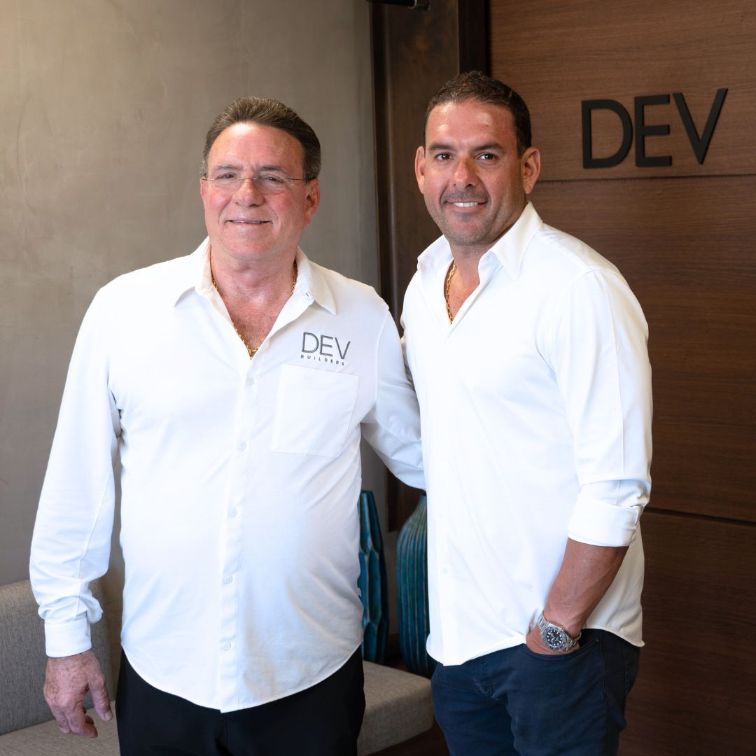DEV Builders Leaders Ricardo de Varona Sr and Jr. posing