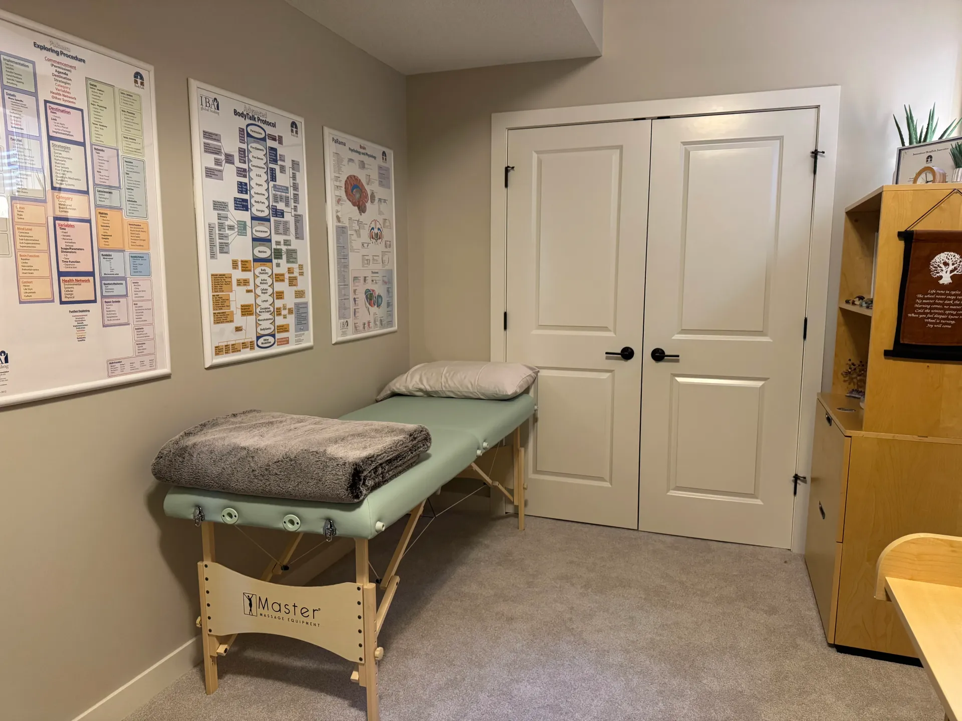 Cochrane BodyTalk Treatment Room