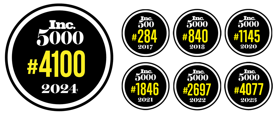 A black and white circle with the number 4100 on it.