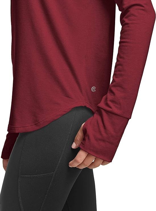 Breathable long-sleeve t-shirt in gray, with mesh back design, ideal for various activities and weather conditions.