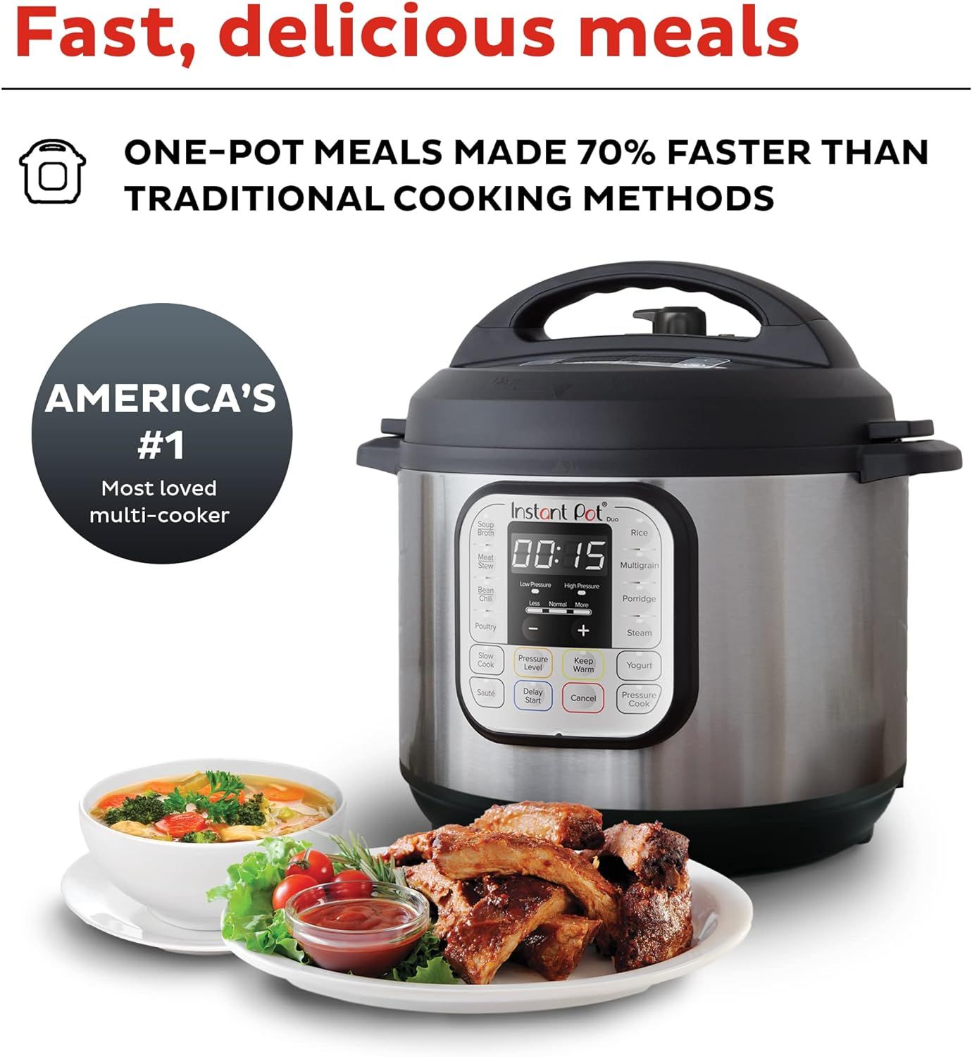Instant Pot Duo 7-in-1 Electric Pressure Cooker