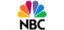 The nbc logo is a colorful rainbow colored bird.