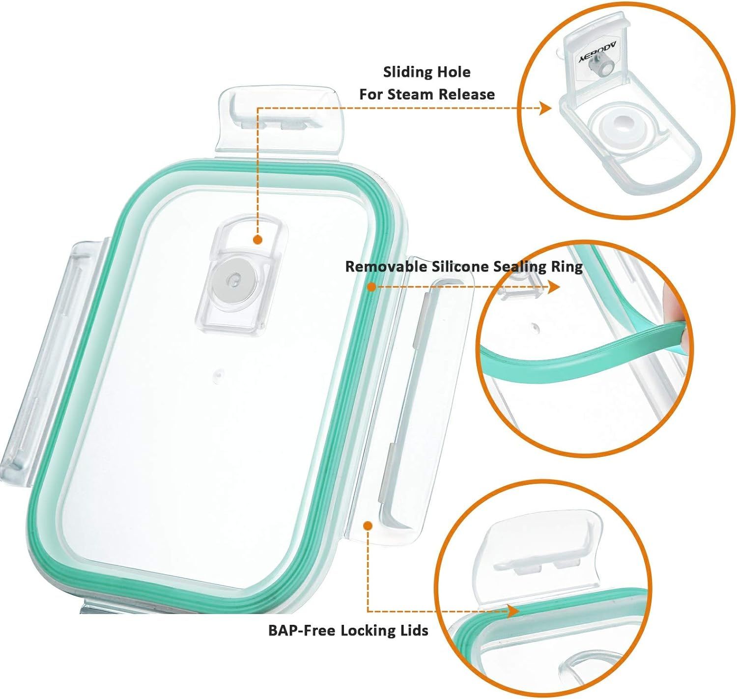 Yeboda Meal Prep Container Set