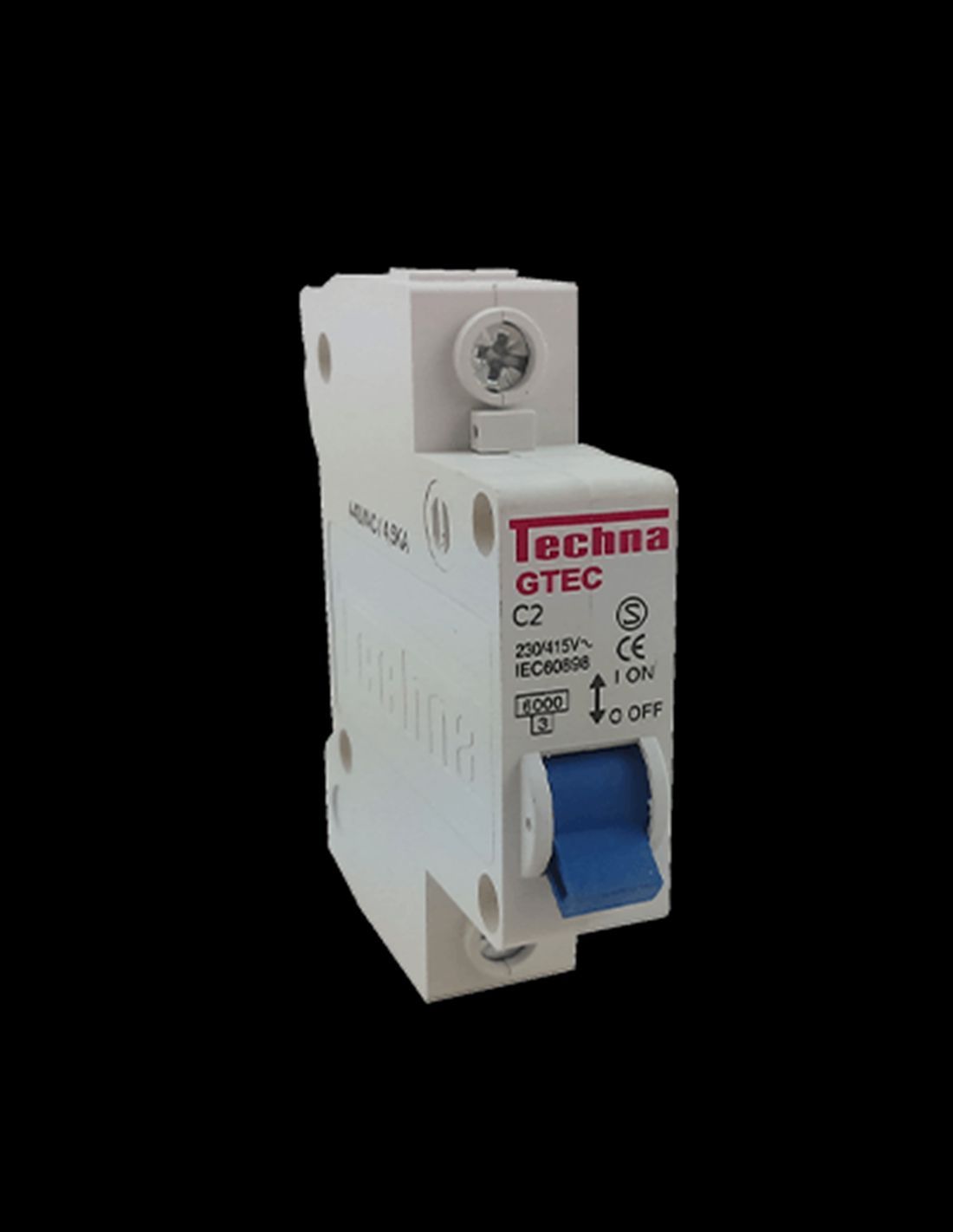 INTERRUPTOR 1POLO CURVA C SKU 1C20 MCA. TECHNA
