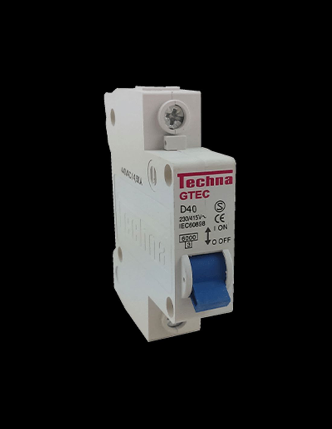 INTERRUPTOR 1POLO CURVA D SKU 1D4 MCA. TECHNA