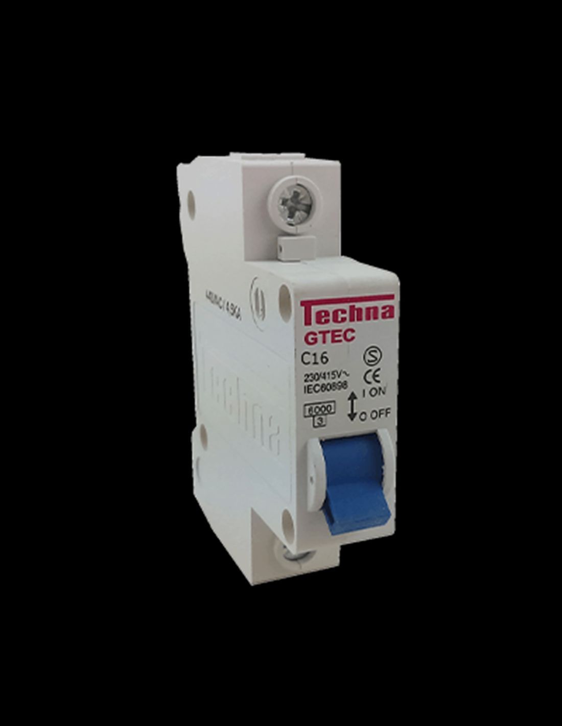 INTERRUPTOR 1POLO CURVA C SKU 1C16 MCA. TECHNA